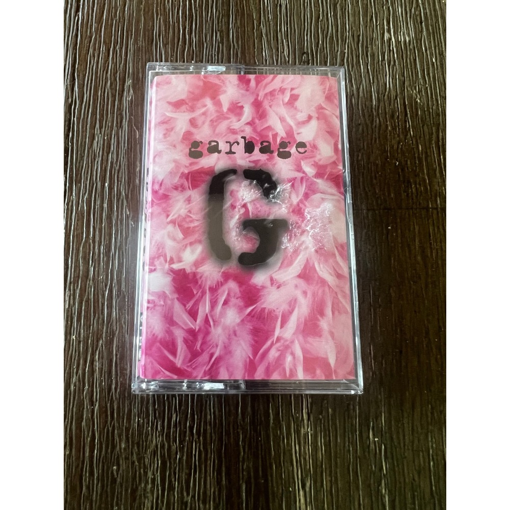 Garbage Debut Cassette Tape 1995 Almo Sounds Only Happy When It Rains